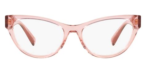 pink tinted versace glasses|Versace pink eyeglass frames.